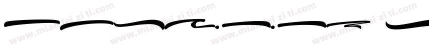 Rosella Solid字体转换